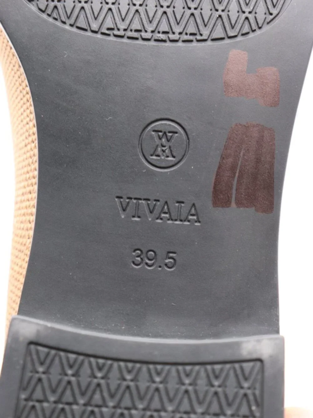 Vivaia Ryan Pro Square-Toe Women's EU 39.5 Water-Repellent Ankle Boots Brown